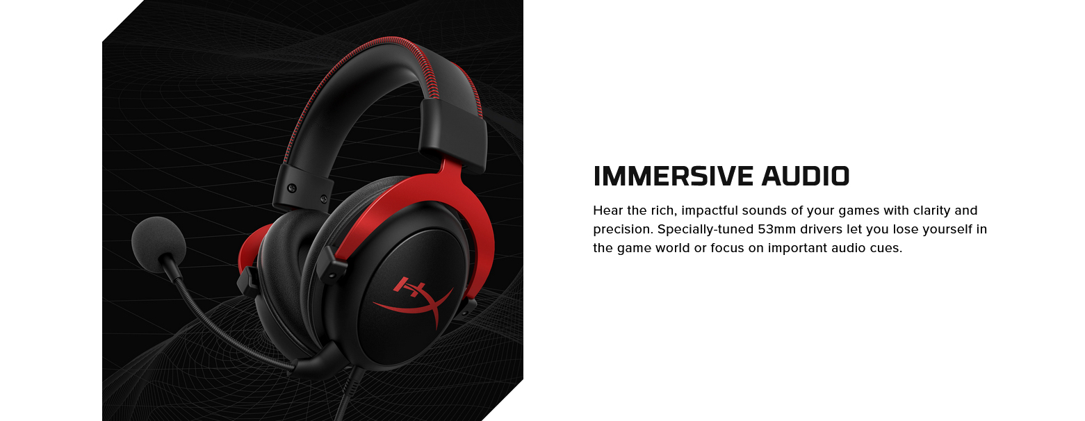 HyperX Cloud II Wired Gaming Headset